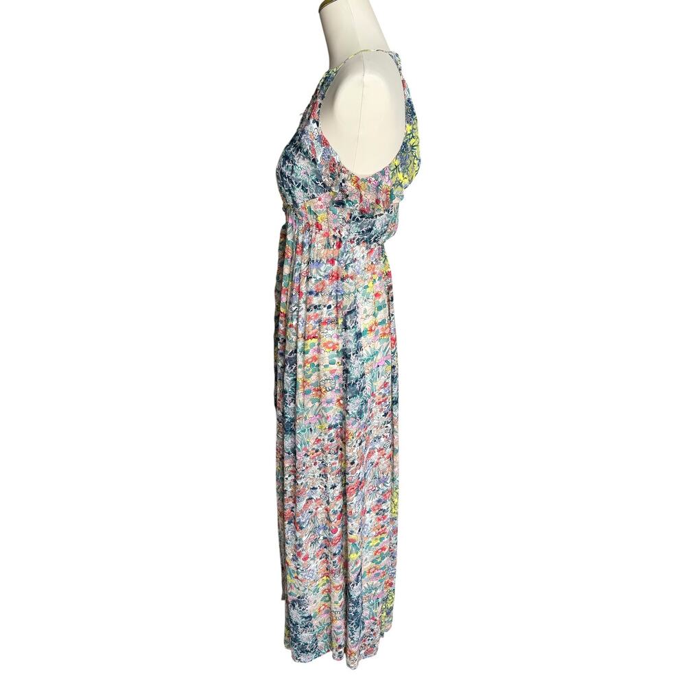 Anthropologie Meadow Rue Floral Maxi Dress Boho Romantic Cottagecore Small - Picture 4 of 12